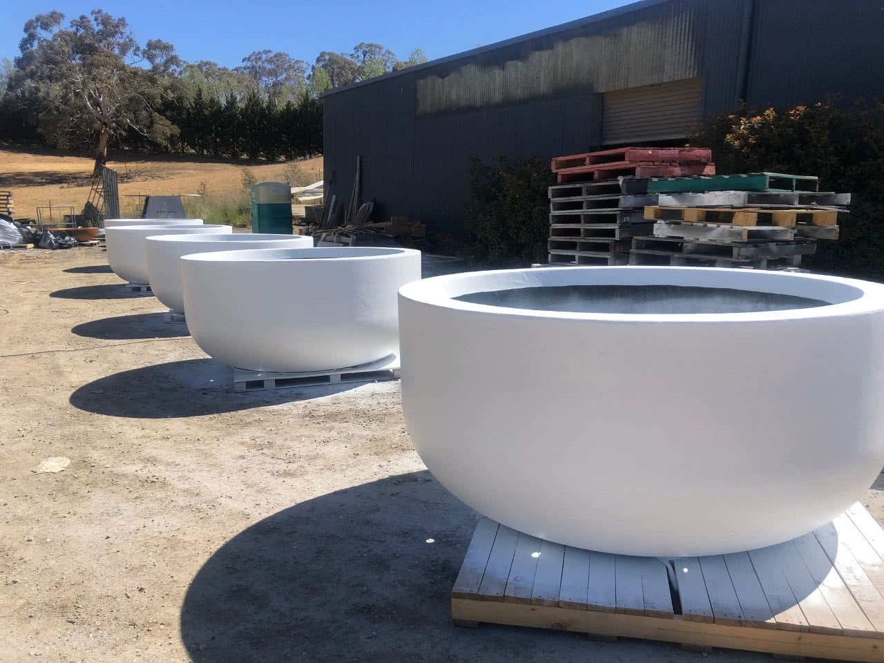Custom Plant Pots, Customised to Size & Colour Custom Pots Australia