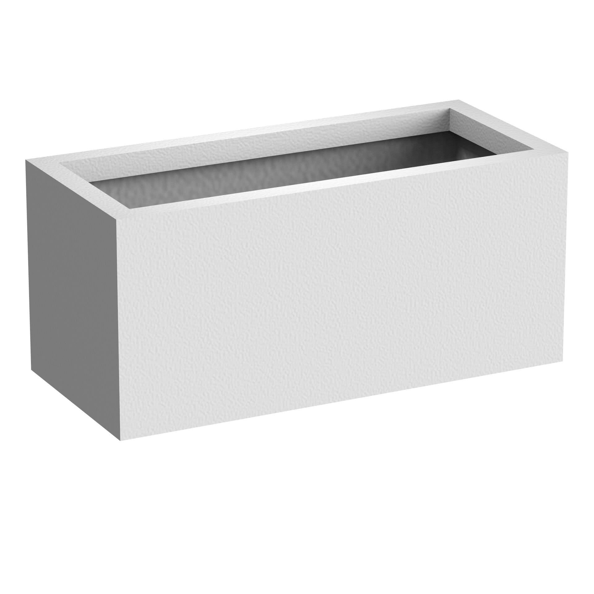 GRC Trough Planter Boxes Long, Rectangular Planter Boxes